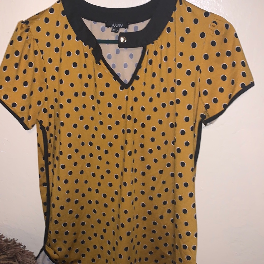 Auw Polka Dot Blouse